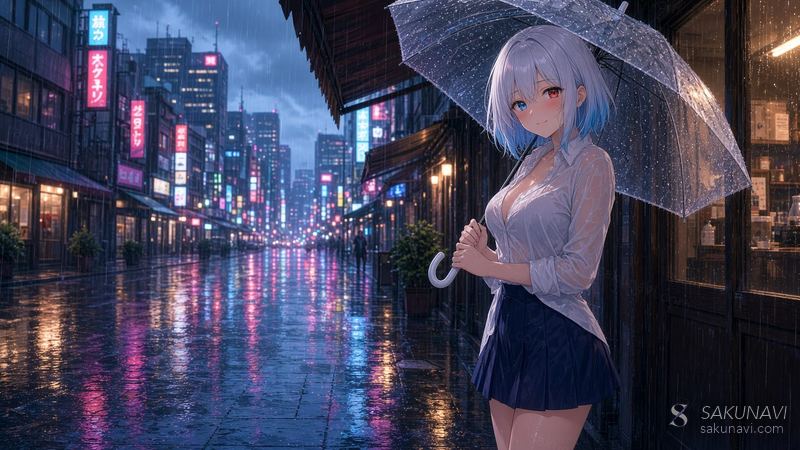 ミア: 雨の街